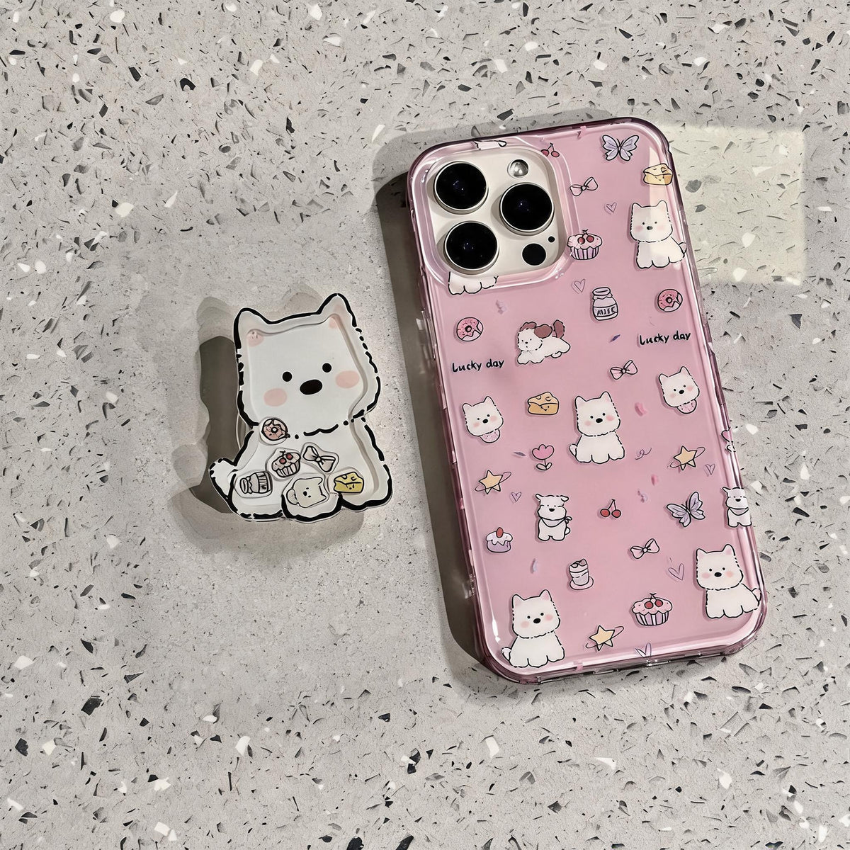 Westie Cheese Grip Phone Case – Westie With Grip