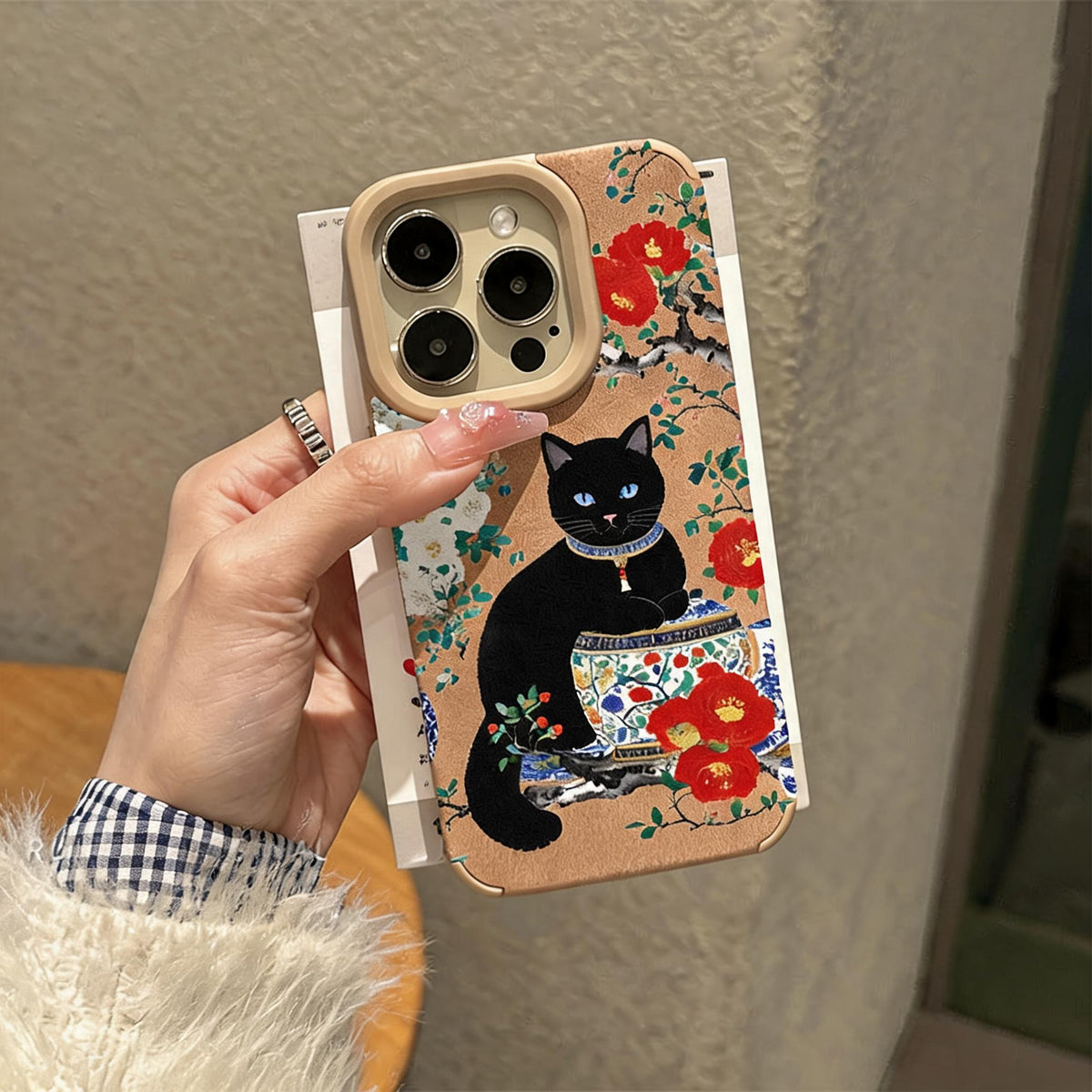 Peony Cat Porcelain Phone Case – Peony Cat Designs