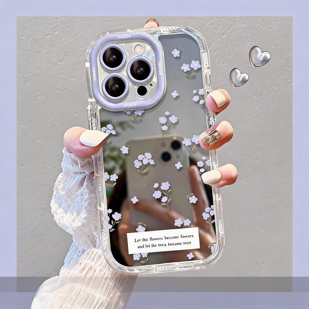 Little Bloom Mirror Phone Case – Floral Designs