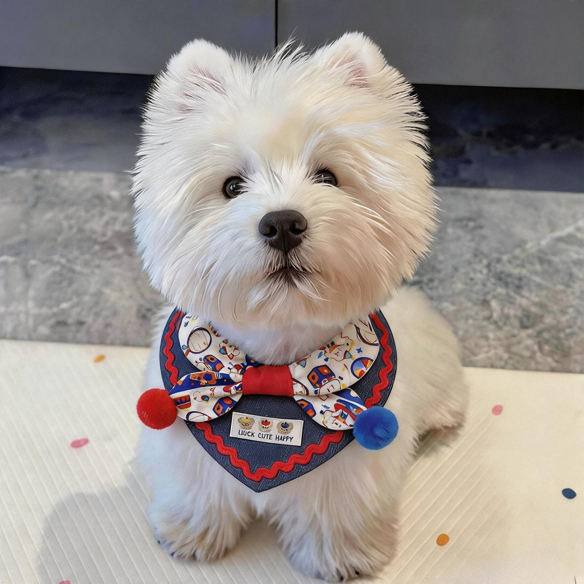 Circus Bow Pet Bandana