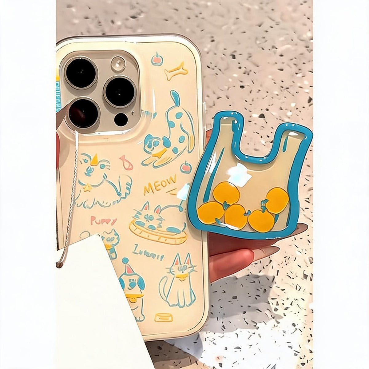 Doodle Pup Shaker Bag Case
