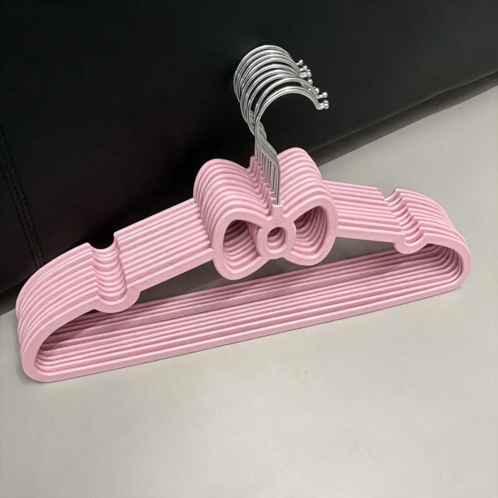 Bow Non-Slip Clothes Hangers
