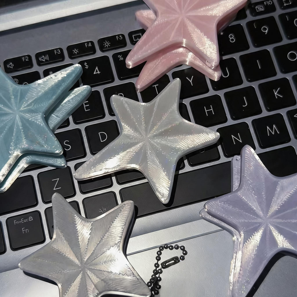 Star Cable Winder Keychain
