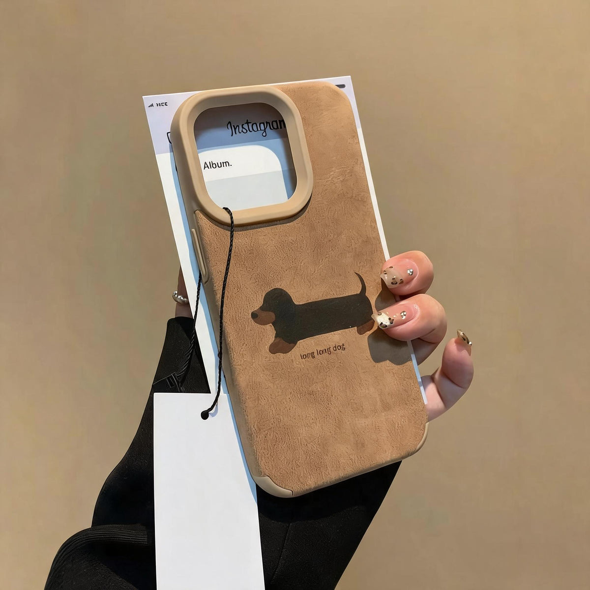 Dachshund Silhouette Phone Case