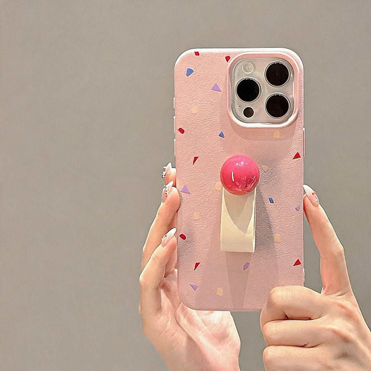 Confetti Ball Grip Phone Case