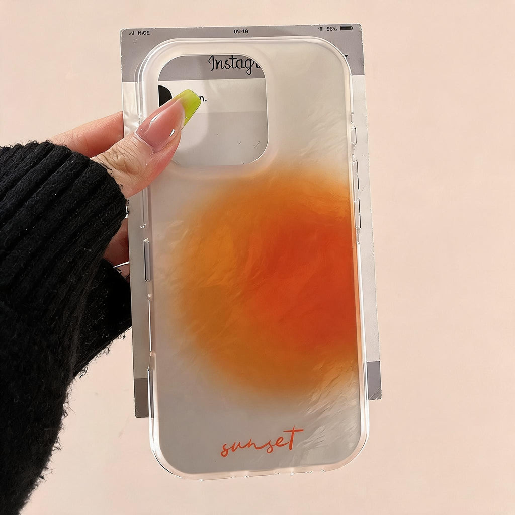 Sunset Glow Foil Phone Case