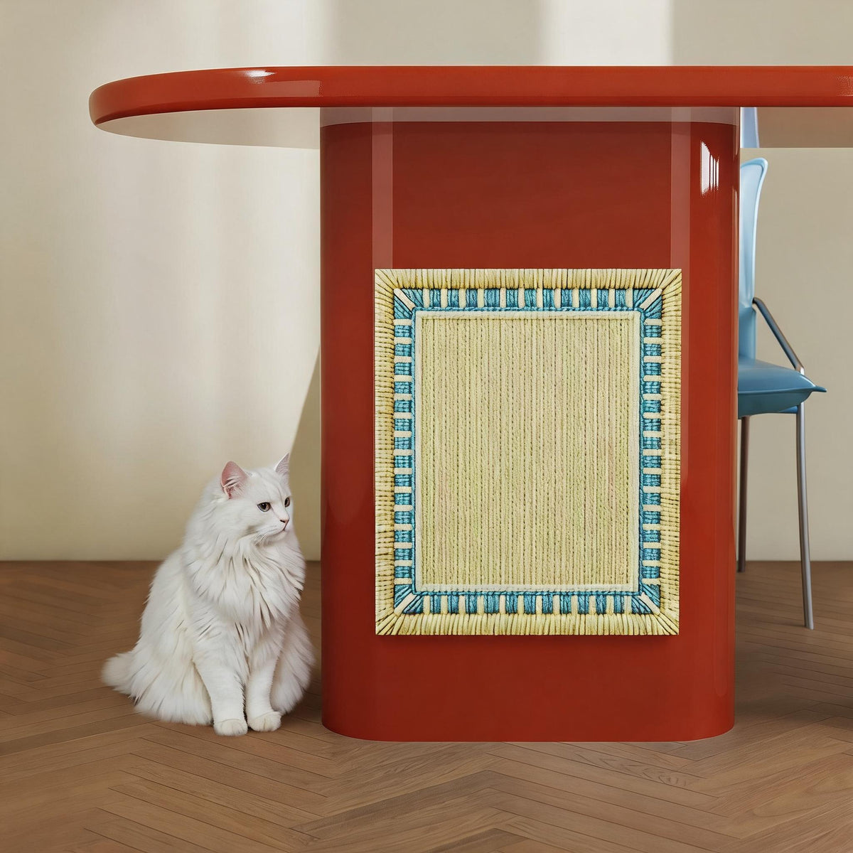 Blue Hour Cat Scratch Pad