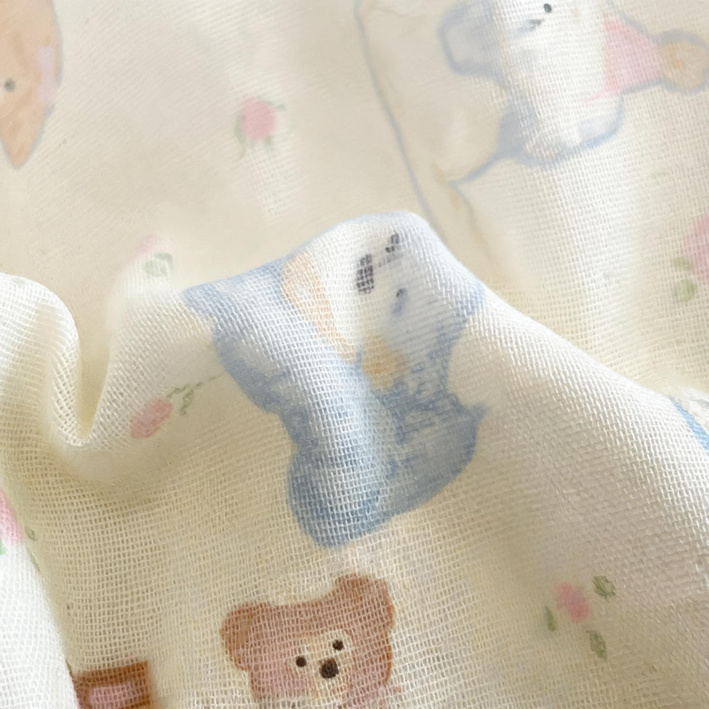 Pompom Edge Cartoon Pillowcase