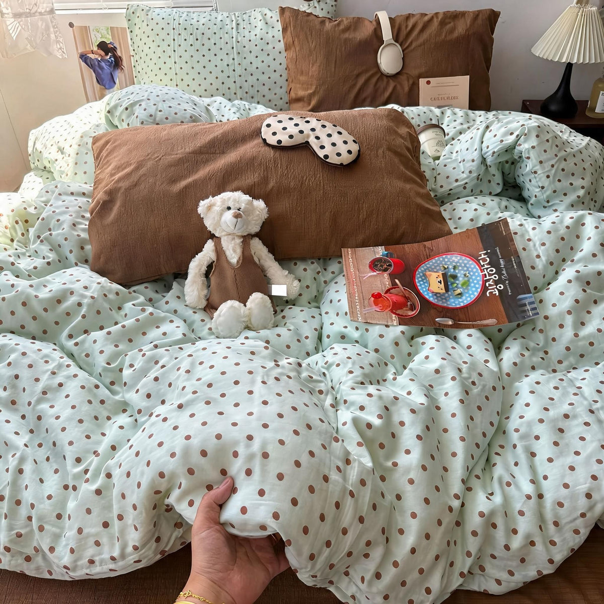Printed Cotton Duvet Cover Set – Floral Designs