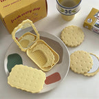 Biscuit Pocket Mirror Comb