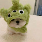 Alien Bear Pet Costume Hat