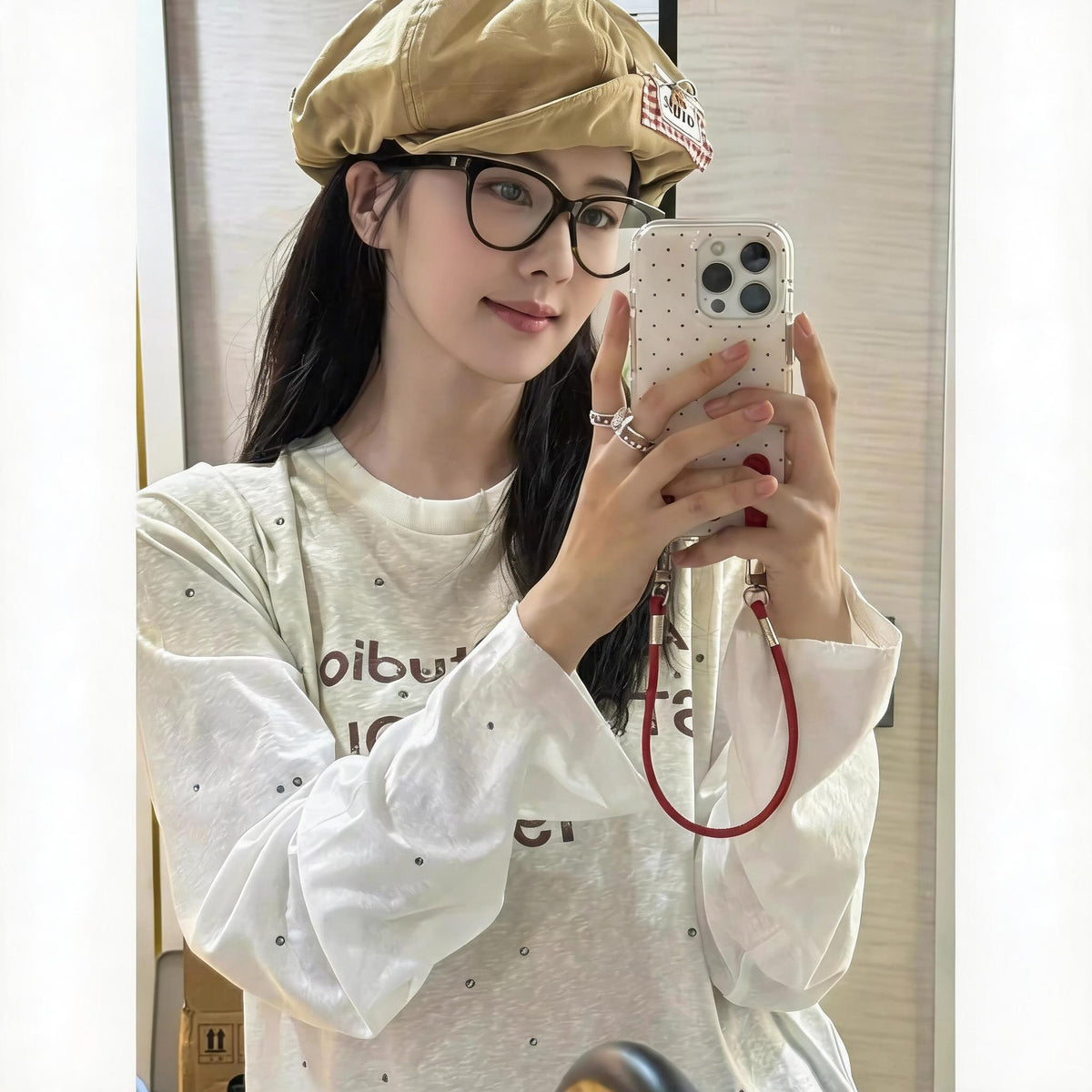 Red Polka Dot Phone Case