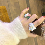 Tiny Fuzzy Animal Ring