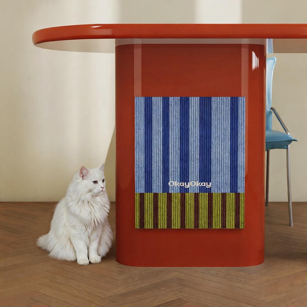 Striped Wall Cat Scratcher