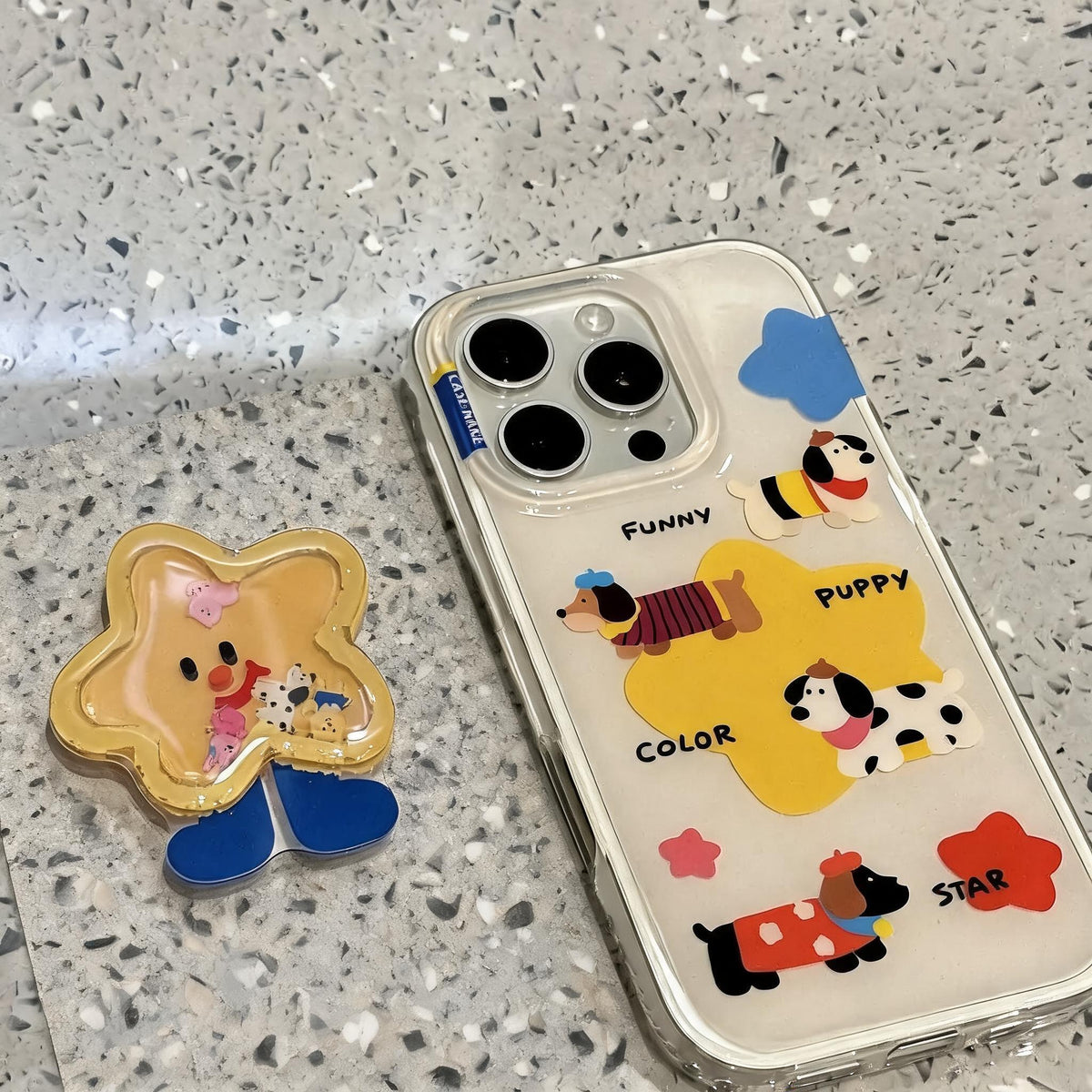 Puppy Star Shaker Phone Case