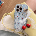 Tulip Check Cherry Charm Case