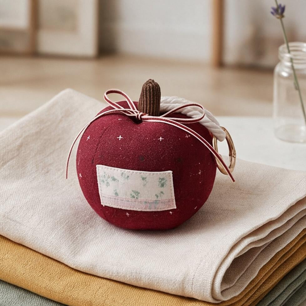Plush Apple and Pear Charm
