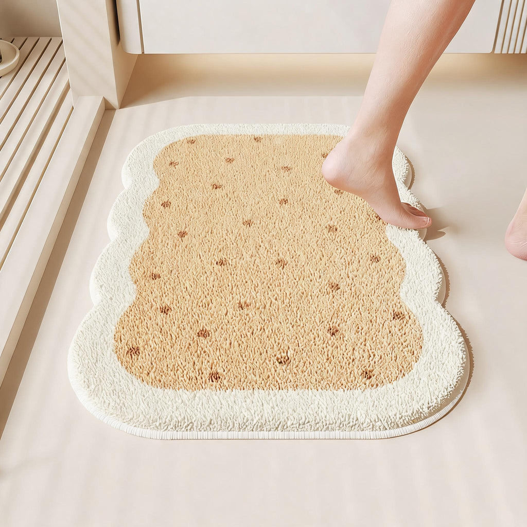 Speckled Biscuit Bath Mat