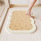Speckled Biscuit Bath Mat