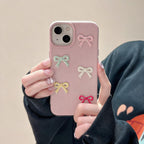 Embroidered Bow iPhone Case