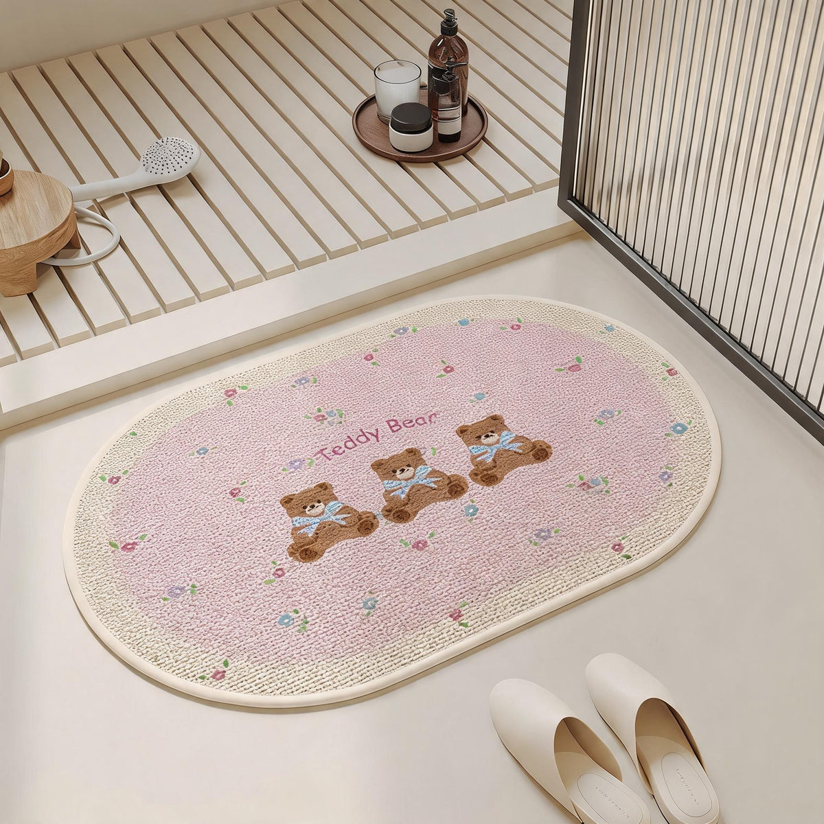 Teddy Bear Bath Mat
