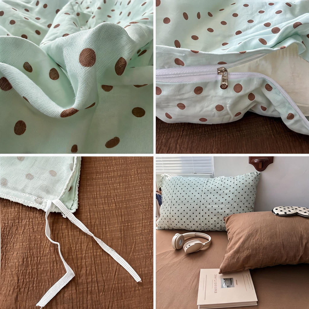 Printed Cotton Duvet Cover Set – Floral Designs