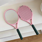Tennis Racket Handheld Mirror
