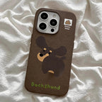 Bum-Up Puppy iPhone Case