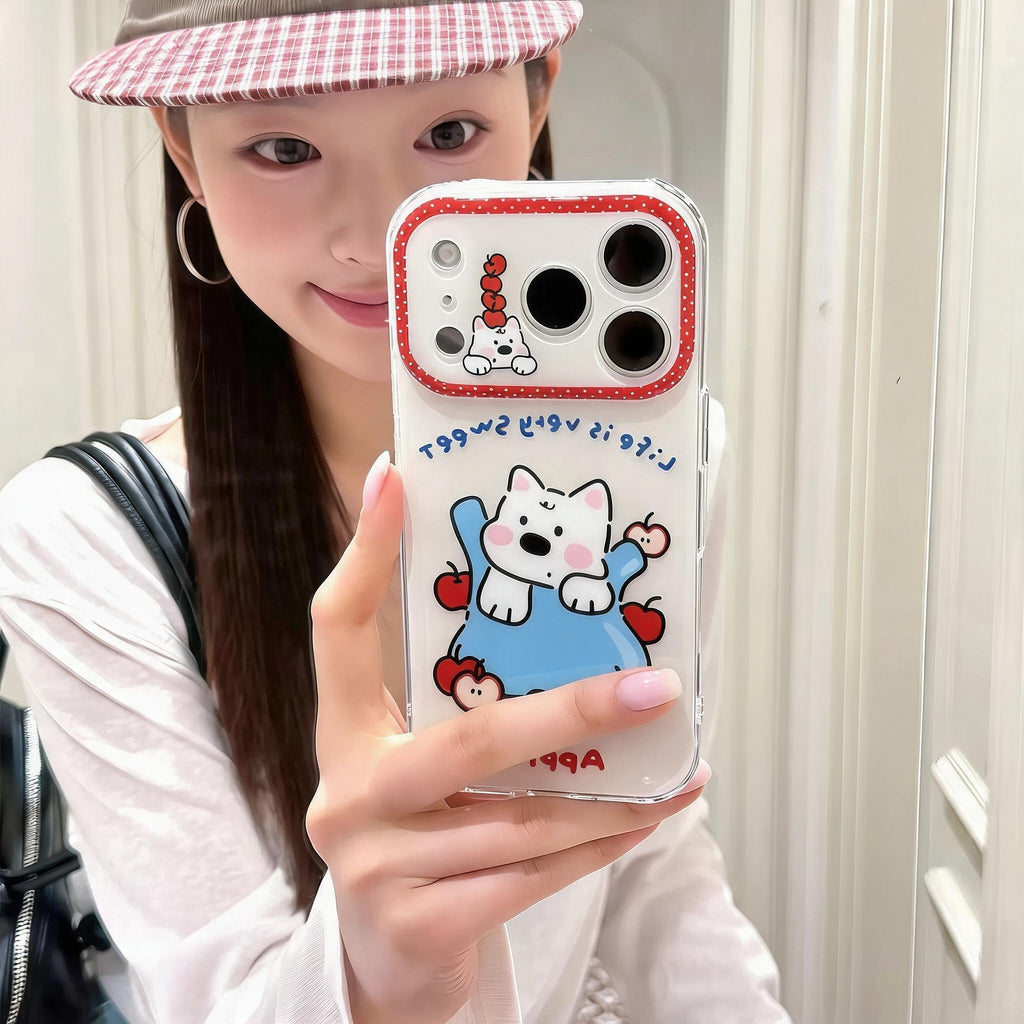 Westie Apple Bag Phone Case