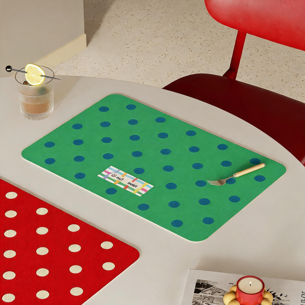 Retro Print Wipe Clean Placemat