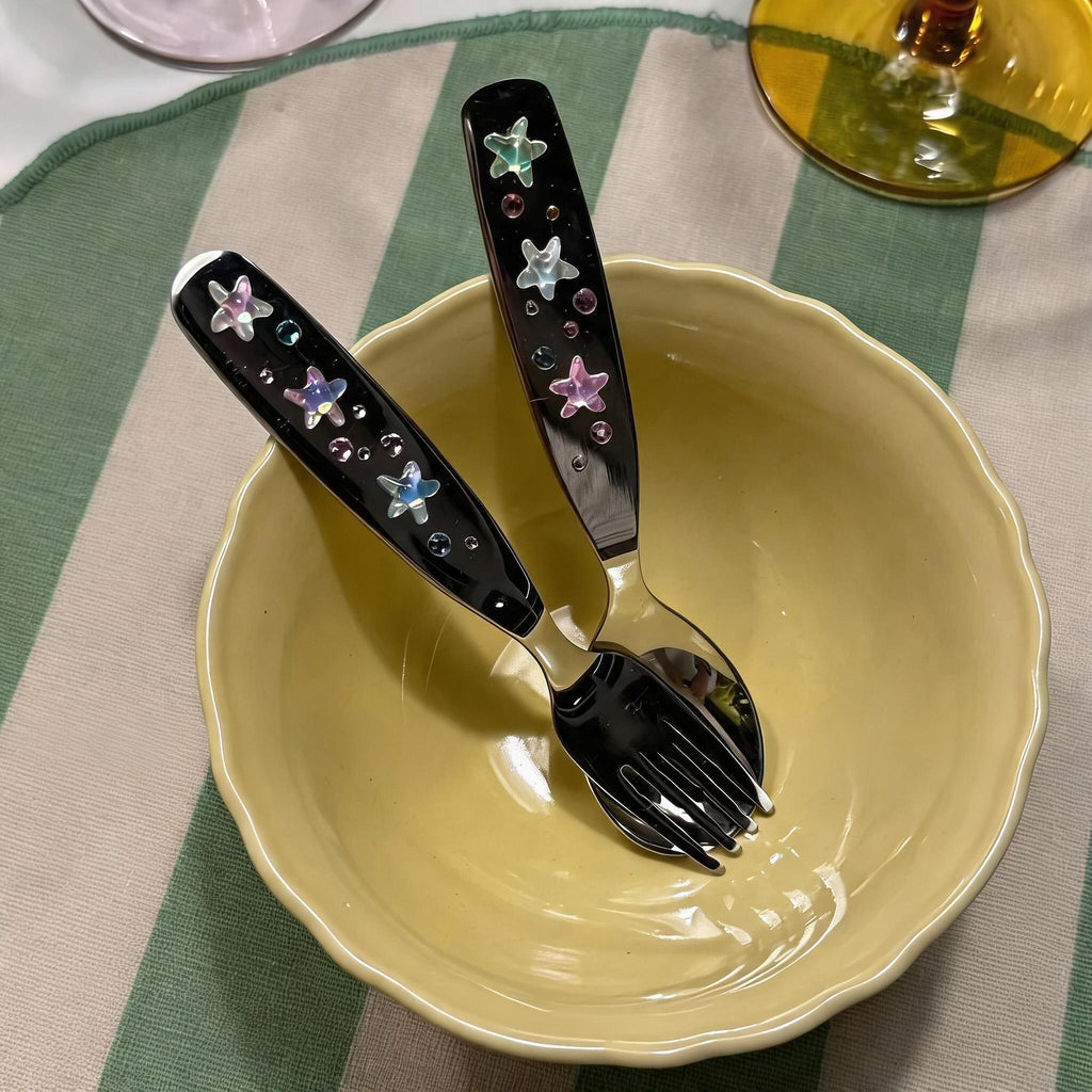 Star Gem Dessert Cutlery