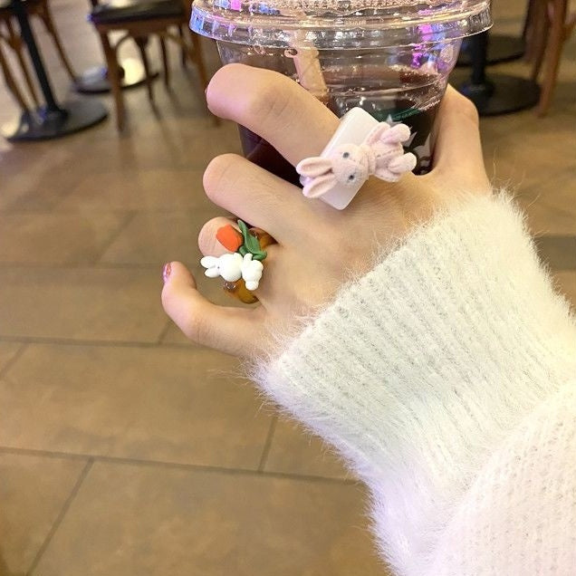 Tiny Fuzzy Animal Ring