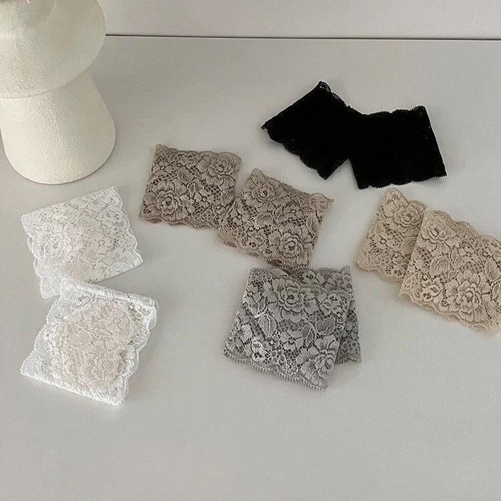 Cushioned Lace Sandal Socks