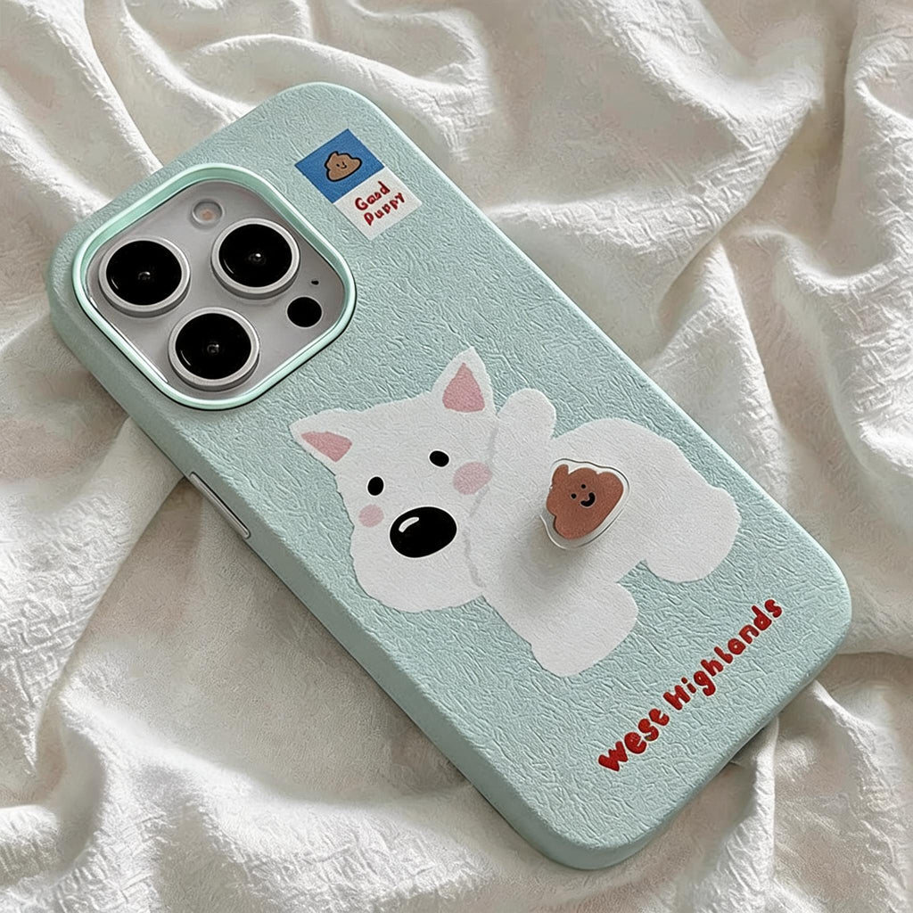 Bum-Up Puppy iPhone Case