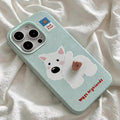 Bum-Up Puppy iPhone Case
