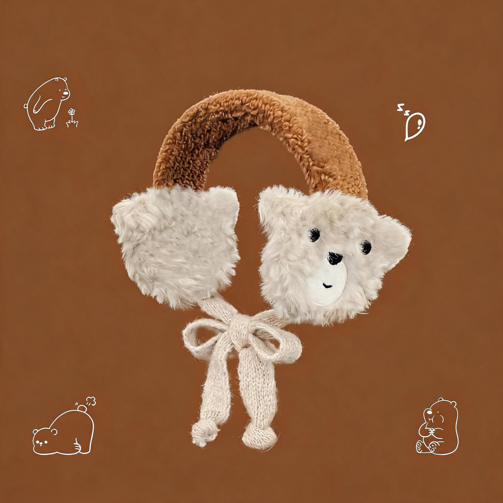 Bow Tie Winter Earmuffs