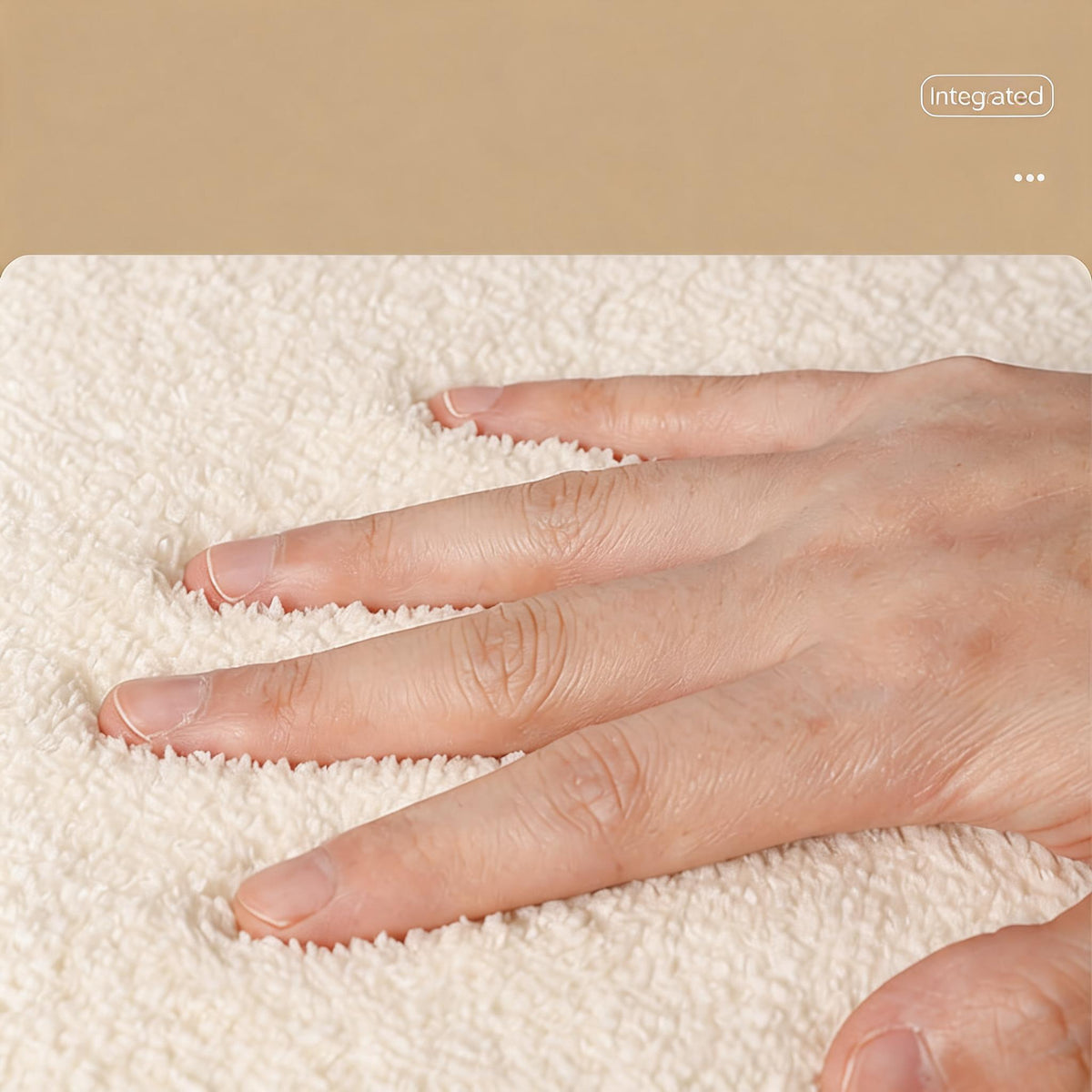 Speckled Biscuit Bath Mat