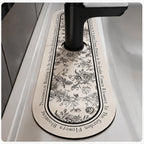 Toile Faucet Splash Mat