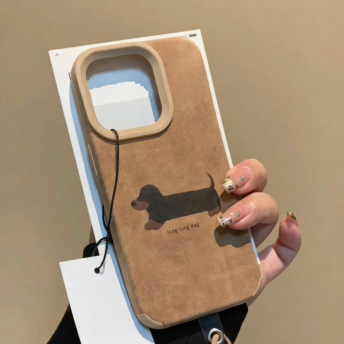 Dachshund Silhouette Phone Case