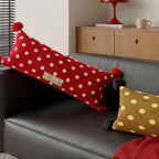 Pom Pom Polka Bolster Cushion