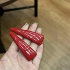 Glossy Triangle Snap Clip