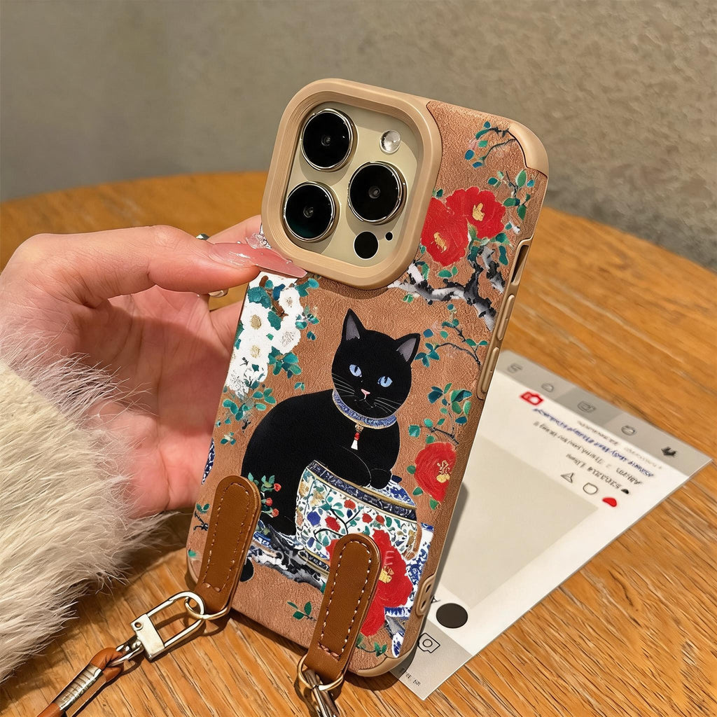 Peony Cat Porcelain Phone Case – Peony Cat Designs