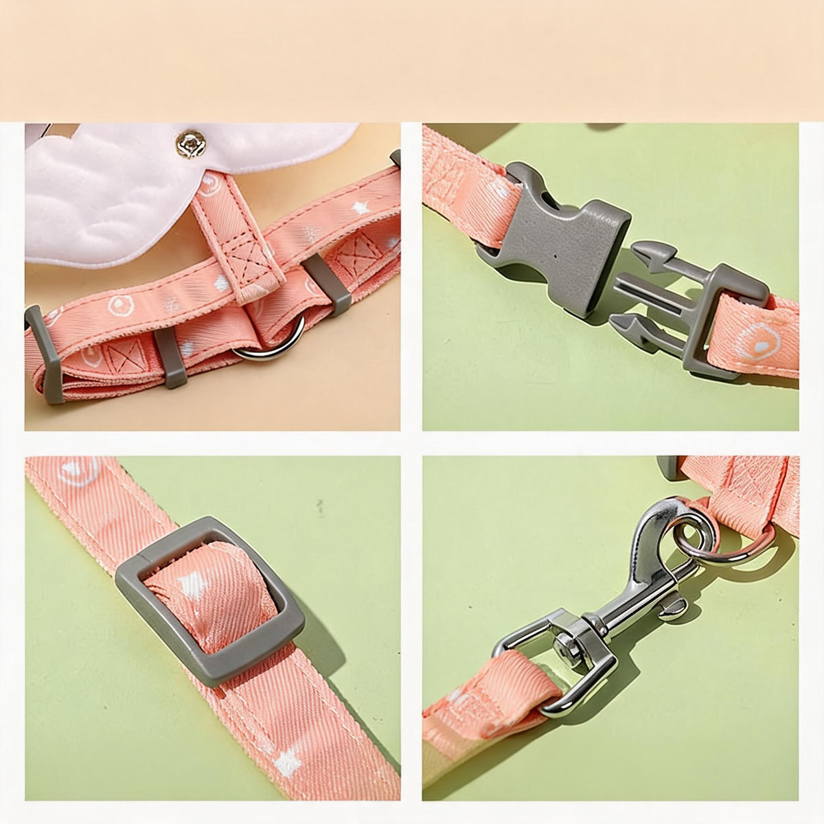 Angel Wing Cat Harness Set