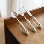 Polka Dot Cutlery Trio