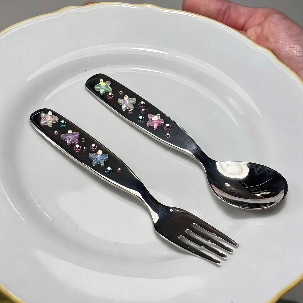 Star Gem Dessert Cutlery