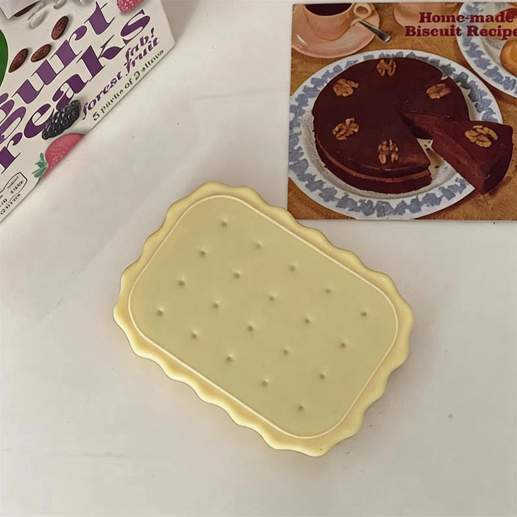 Biscuit Pocket Mirror Comb