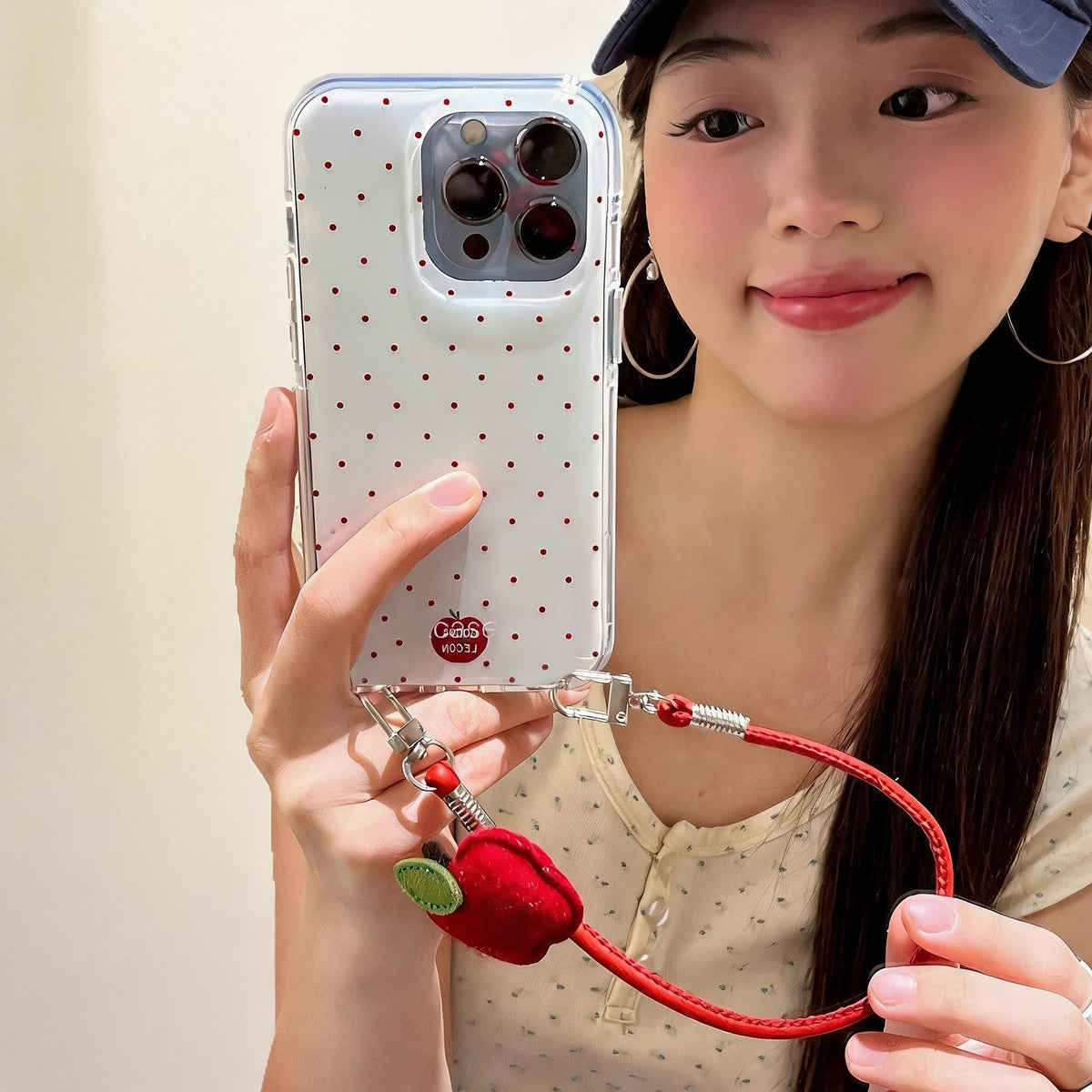 Red Polka Dot Phone Case