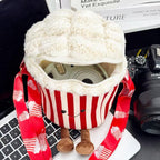 Smiling Popcorn Carton Camera Bag