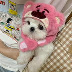 Alien Bear Pet Costume Hat