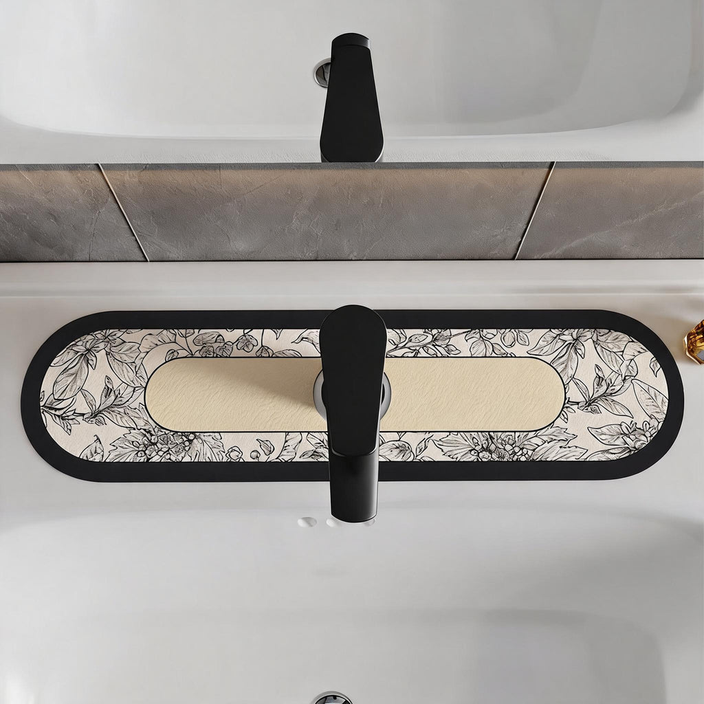 Toile Faucet Splash Mat